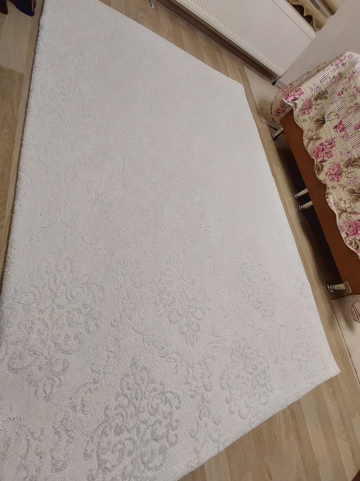 Krem Rengi Welsoft Halı Kılıfı 160×230 cm - Görsel 3