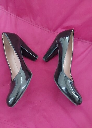39 Beden siyah Renk Kadın Siyah Topuklu Ayakkabı