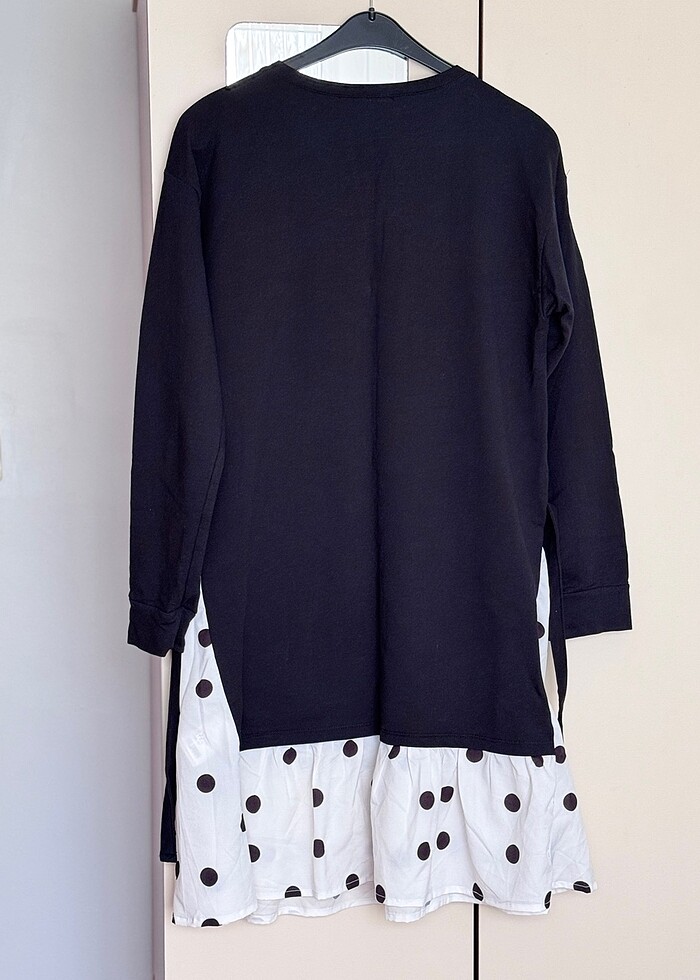 Siyah hamile elbise - Görsel 2