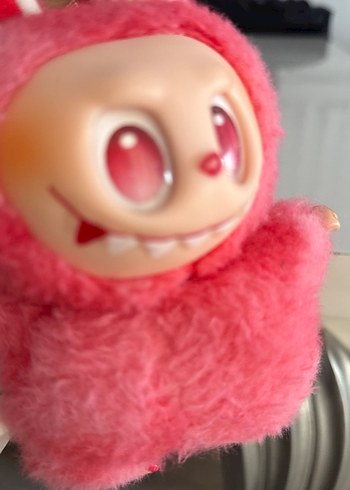 Labubu Renkli Pembe Peluş Oyuncak Tavşan - Görsel 4