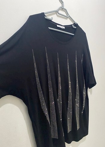 Pilili Siyah Kadın Bluz - Görsel 2