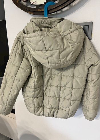 6 Yaş Beden Zara Gri Fermuarlı Mont