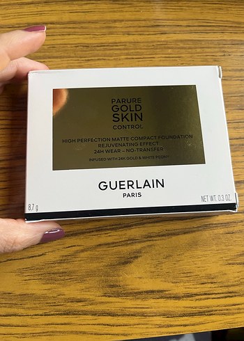 Guerlain Parure Gold Skin Control Fondoten Pudra 2N - Görsel 2