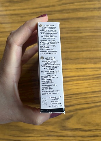 Guerlain Parure Gold Skin Control Fondoten Pudra 2N - Görsel 6