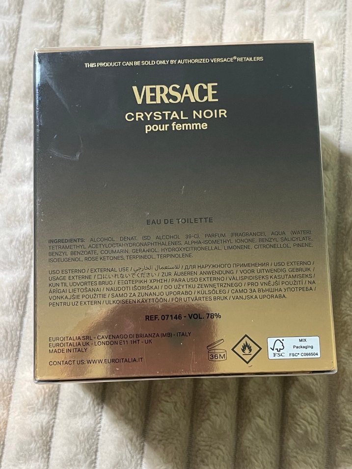 Versace Crystal Noir Kadın Parfümü 90 ml - Görsel 3