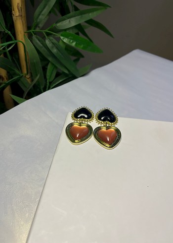 Beden çeşitli Renk Renkli Mini Vintage Boncuklu Küpeler