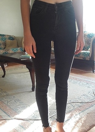 Yüksek bel kot pantolon