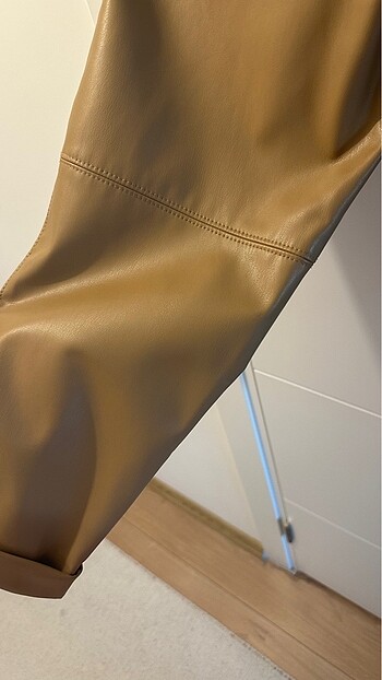 Zara Deri Pantolon - Görsel 9