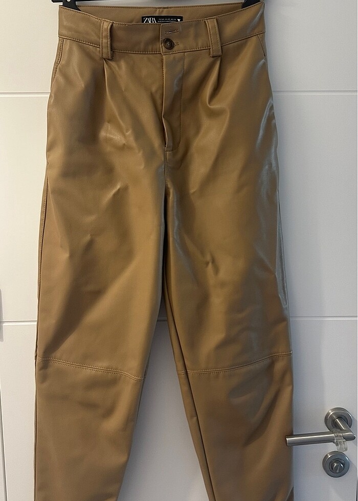 Zara Deri Pantolon - Görsel 2