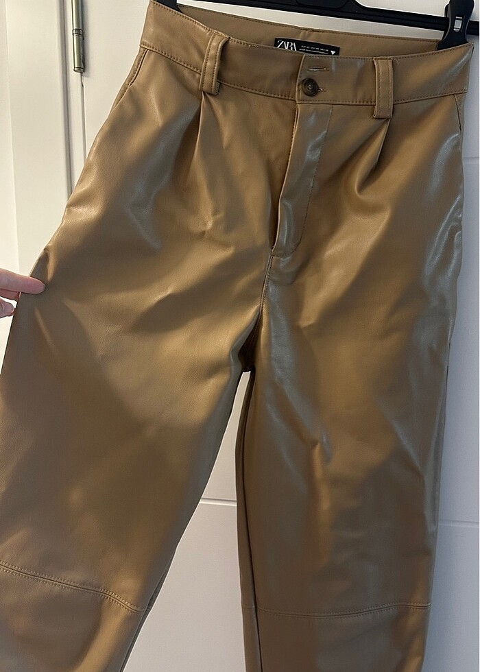 Zara Deri Pantolon - Görsel 3