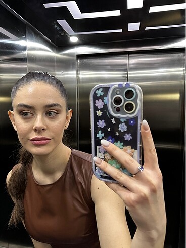 Zara Deri Elbise - Görsel 9