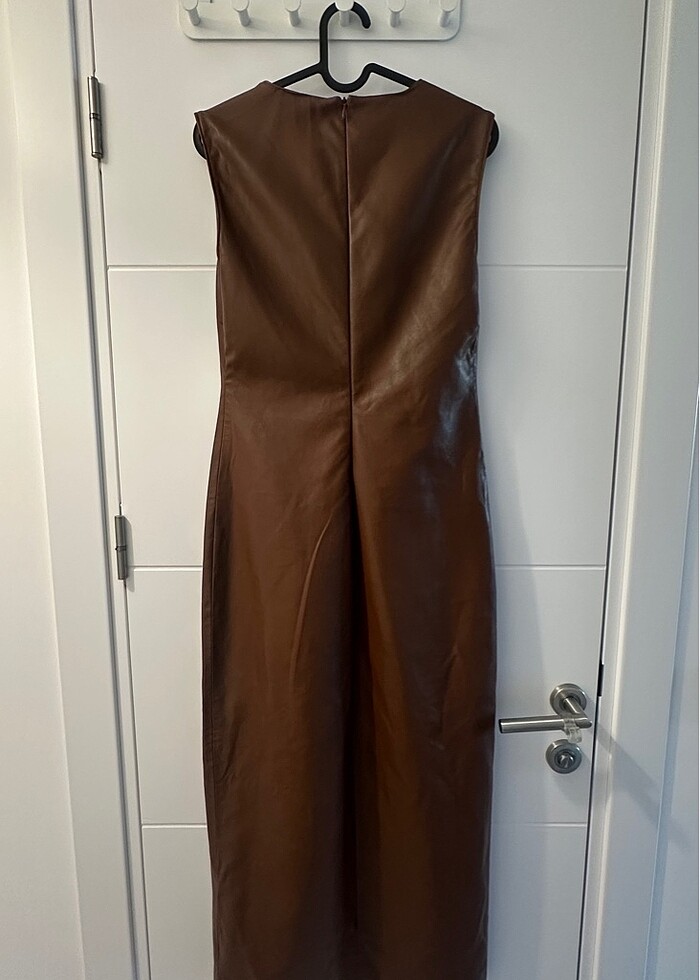 Zara Deri Elbise - Görsel 4