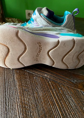 Skechers Kızlar için Renkli Bağcıksız Spor Ayakkabı