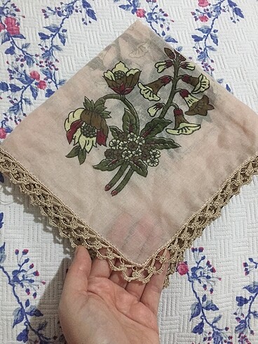 Tığ oyası taş baskı yazma