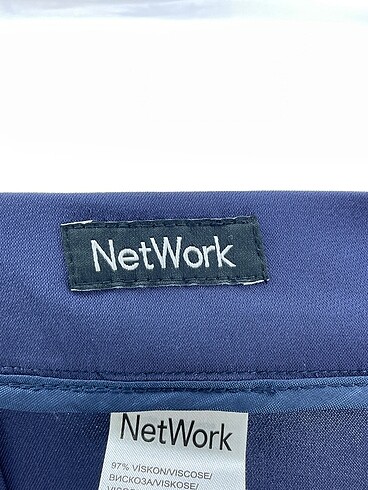 38 Beden lacivert Renk Network Kumaş Pantolon %70 İndirimli.