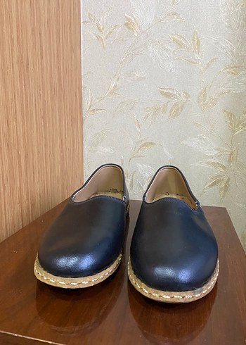 HAKİKİ DERİ ERKEK ÇARIK, YEMENİ, BABET - Görsel 3