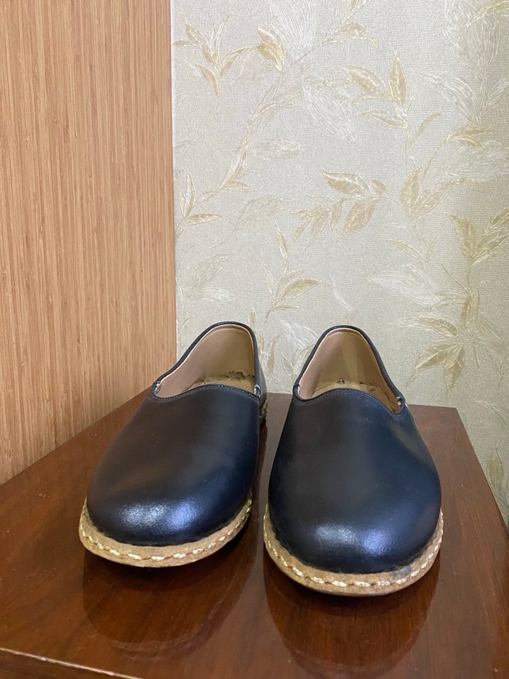 HAKİKİ DERİ ERKEK ÇARIK, YEMENİ, BABET - Görsel 3