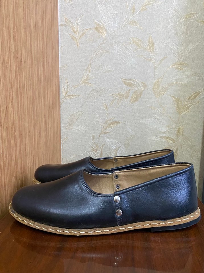 HAKİKİ DERİ ERKEK ÇARIK, YEMENİ, BABET - Görsel 2