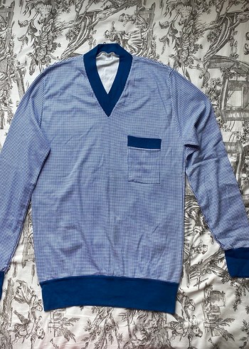 0 KULLANILMAMIŞ ERKEK PİJAMA ÜSTÜ - Görsel 2