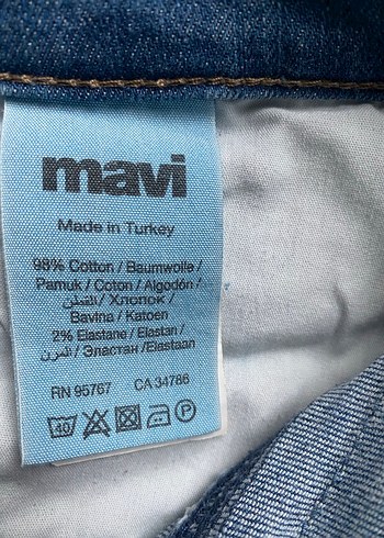 ORJ. MAVİ MARKA KOT PANTALON 0 AYARINDA - Görsel 5