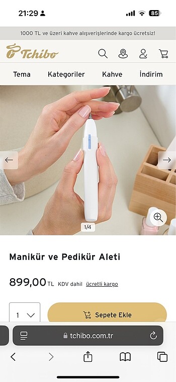 Tchibo Manikür ve Pedikür Seti