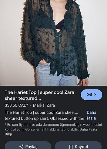 Zara Püsküllü Gömlek