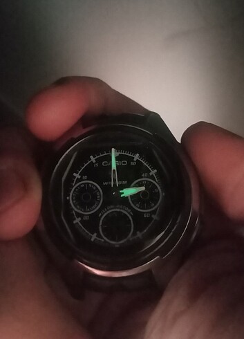 Beden Casio AQ-163 kordon takildi