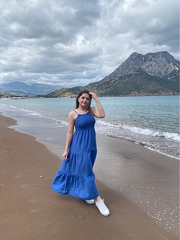 Diğer Mavi elbise