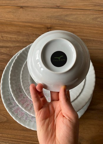 Pastel Beyaz Desenli Yemek Takımı - Görsel 6