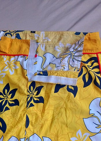 Sarı Çiçek Desenli Etek - Görsel 2