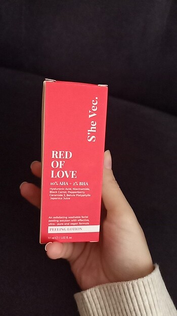Red Of Love Kırmızı Peeling Serum