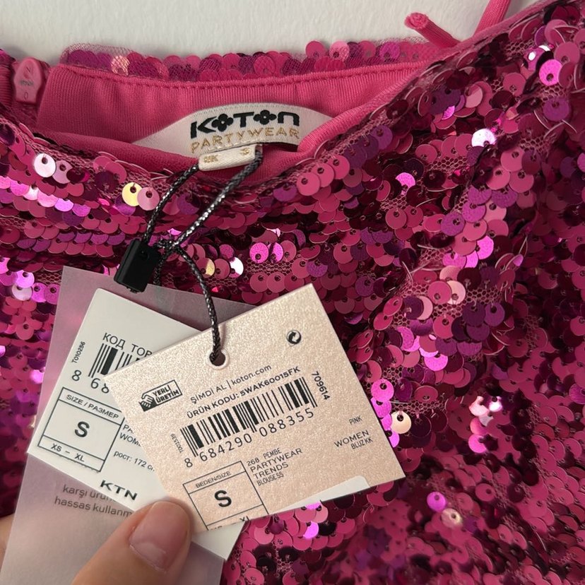 koton ip askili pullu pembe bustiyer - Görsel 2