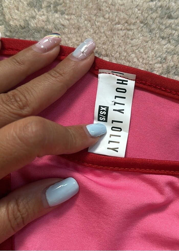 hic kullanilmadi, canli renkli bikini alti - Görsel 2