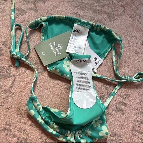 H&M h&m cicekli bikini alti