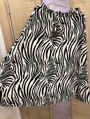 Olalook zebra çan etek