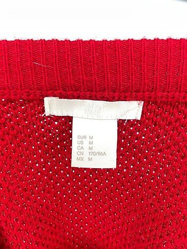 m Beden kırmızı Renk H&M Kazak / Triko %70 İndirimli.