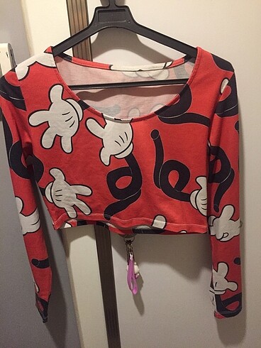 s Beden Crop Bluz