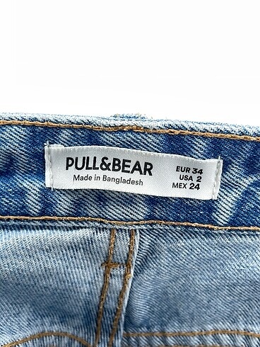 34 Beden mavi Renk Pull and Bear Jean / Kot %70 İndirimli.