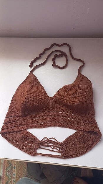 Büstiyer handmade yazlık örgü s beden