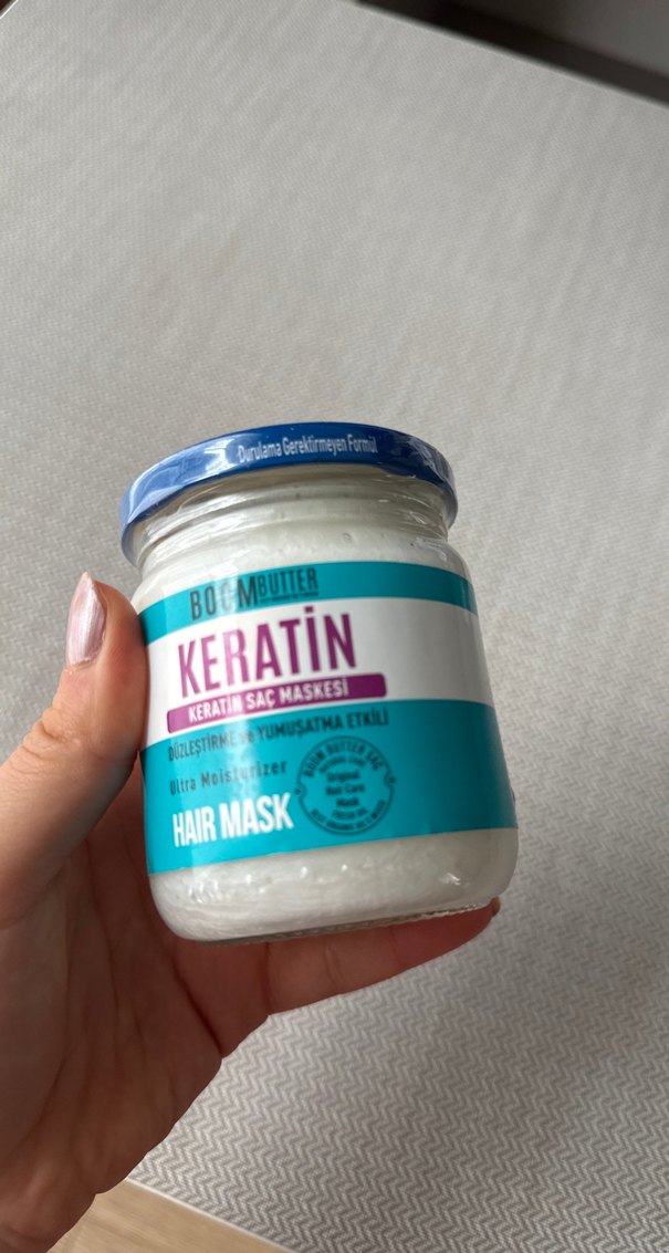 Keratin İçerikli Saç Maskesi Boom Butter - Görsel 4