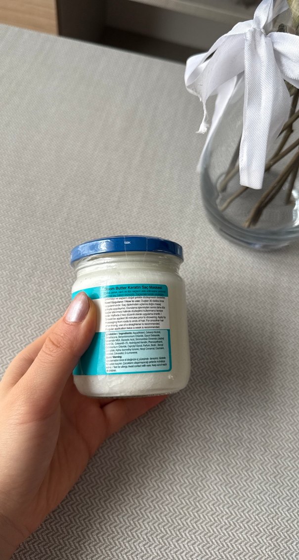 Keratin İçerikli Saç Maskesi Boom Butter - Görsel 3