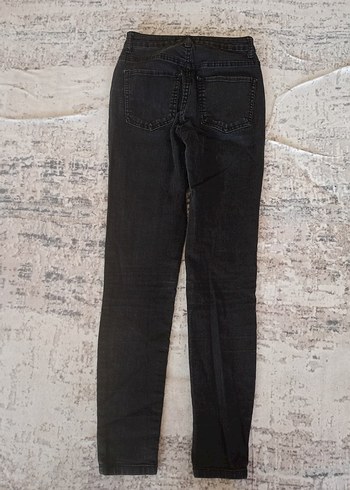 27 Beden Siyah Regular Fit Kadın Denim Pantolon