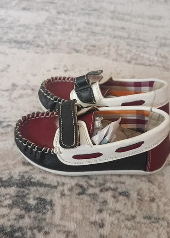 21 Beden kahverengi Renk Kahverengi Erkek Bebek İlk Adım Ayakkabısı