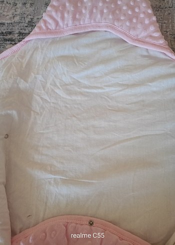 Pembe Desenli Bebek Kundak - Görsel 3