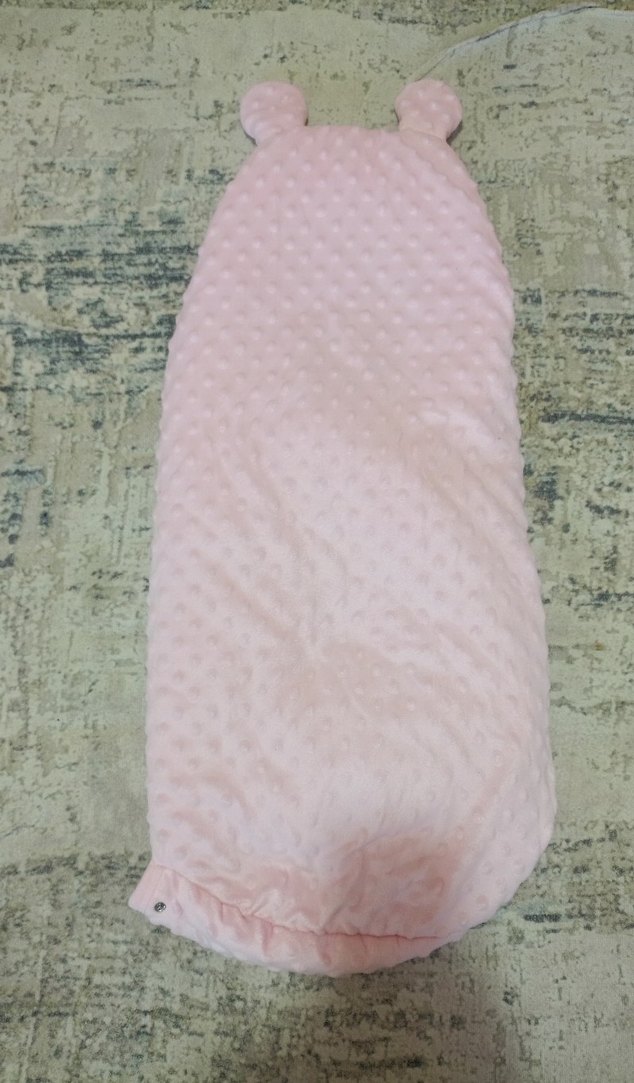 Pembe Desenli Bebek Kundak - Görsel 2