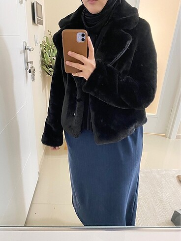 Pull and bear kürk ceket
