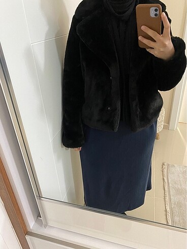 Pull and Bear Pull and bear kürk ceket