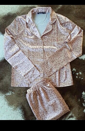 Saten pijama takımı