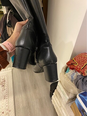 38 Beden siyah Renk Siyah çizme