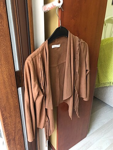 Taba rengi kovboy ceket